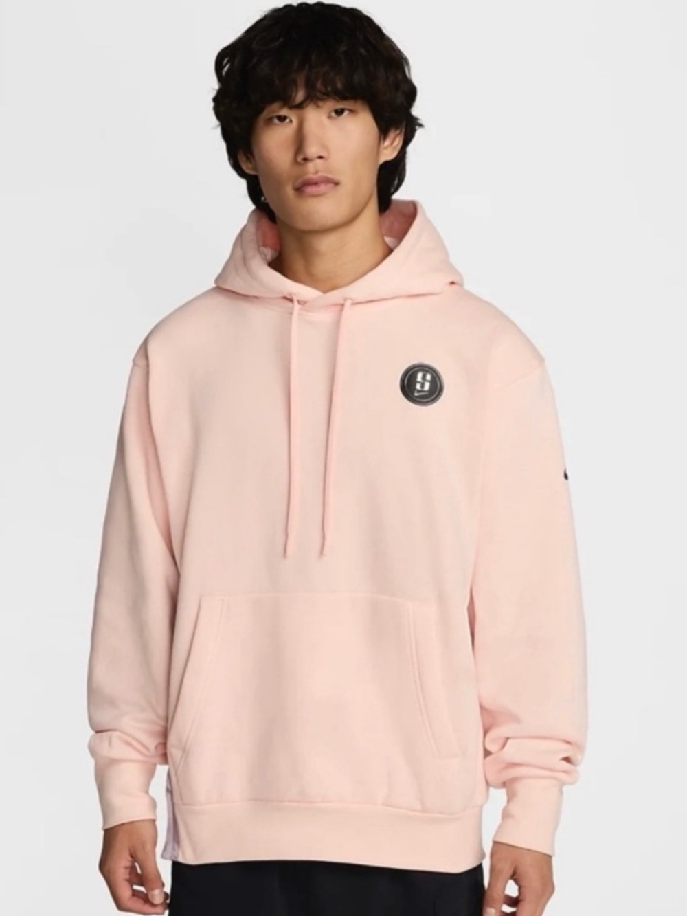 Nike Sabrina Ionescu Basketball Hoodie Pink Medium
